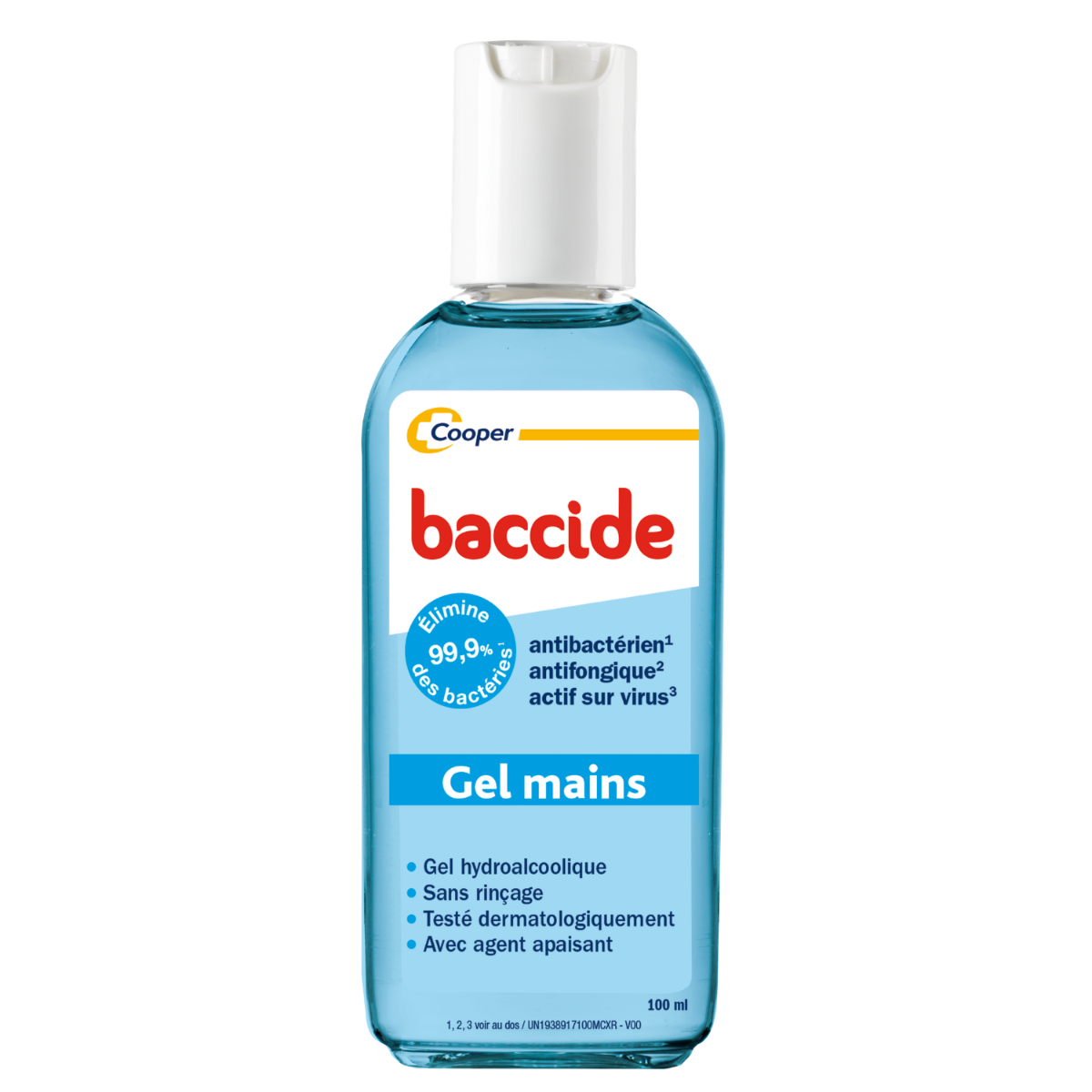 BACCIDE HAND GEL 100ML