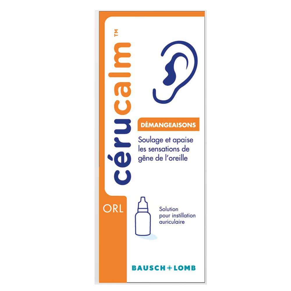BAUSCH LOMB CERUCALM ITCHING EAR SOLUTION 15ML