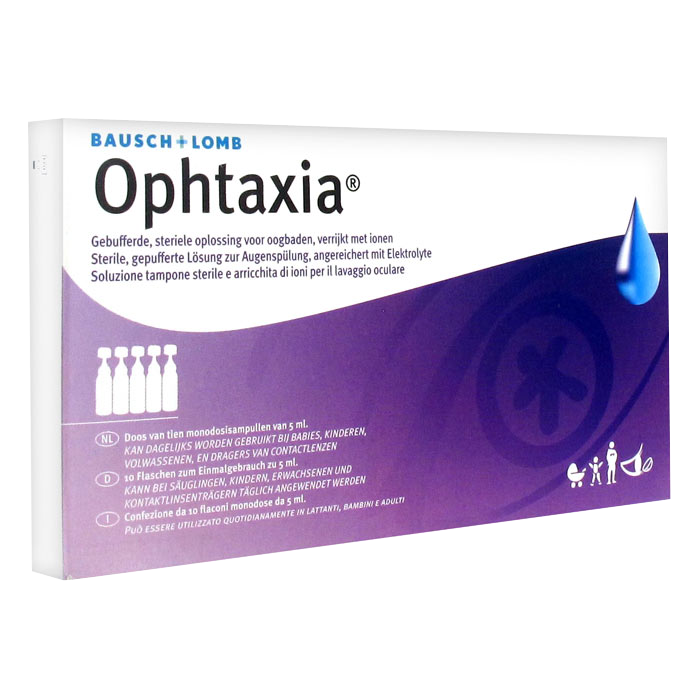 BAUSCH LOMB OPHTAXIA SINGLE DOSE 10 X 5 ML