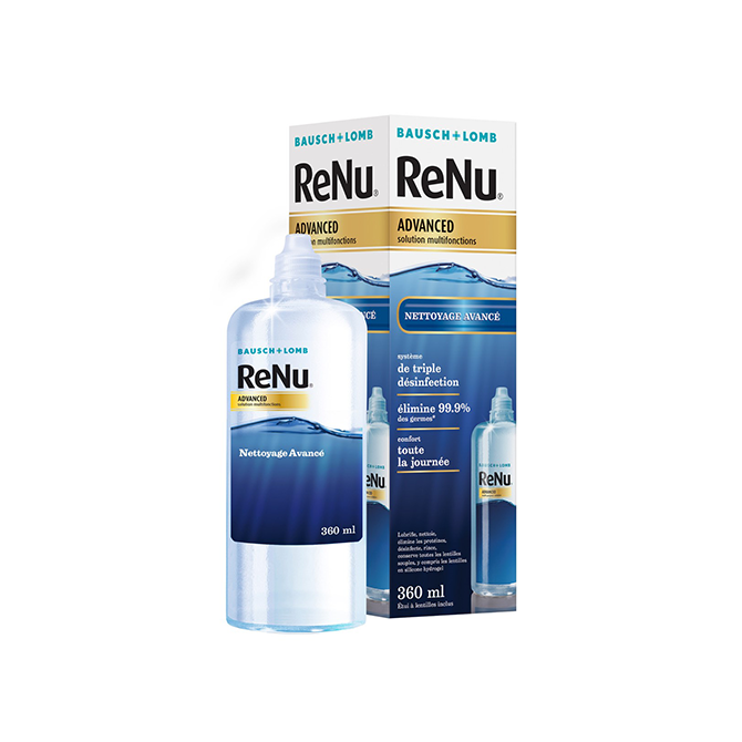 BAUSCH LOMB RENU ADVANCED SOLUTION MULTIFUNCTION LENSES 360ML