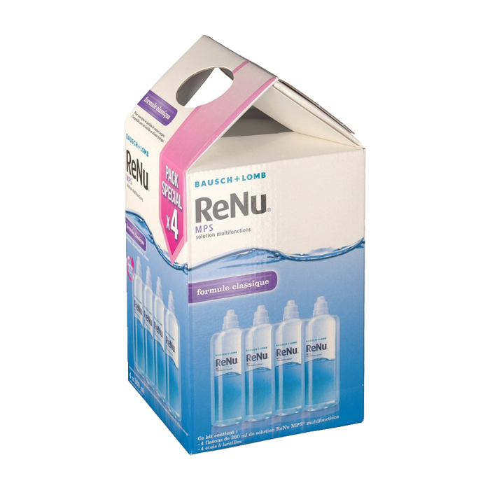 BAUSCH LOMB RENU MPS MULTIFUNCTION SOLUTION 4X360ML