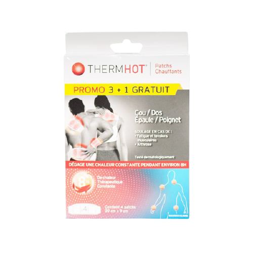 BAUSCH LOMB THERM HOT HEATING PATCHES 4 UNITS