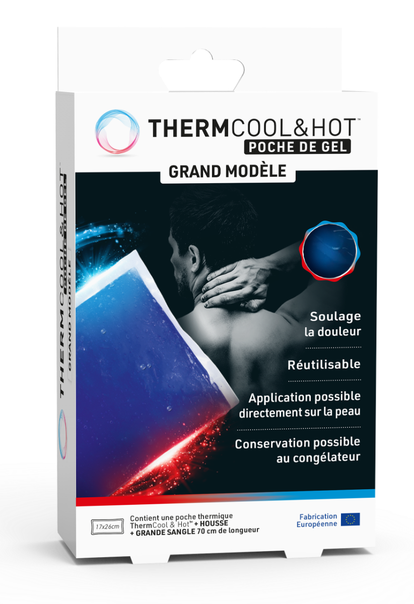 BAUSCH LOMB THERMCOOL HOT GEL PACK LARGE MODEL 1 UNIT