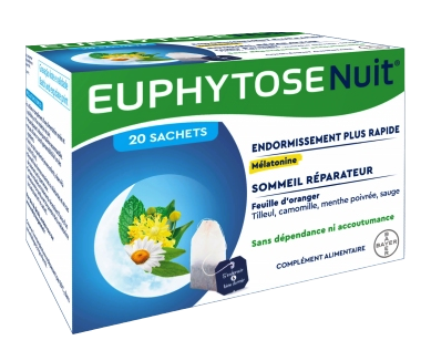 BAYER EUPHYTOSE NIGHT INFUSION BAGS X20