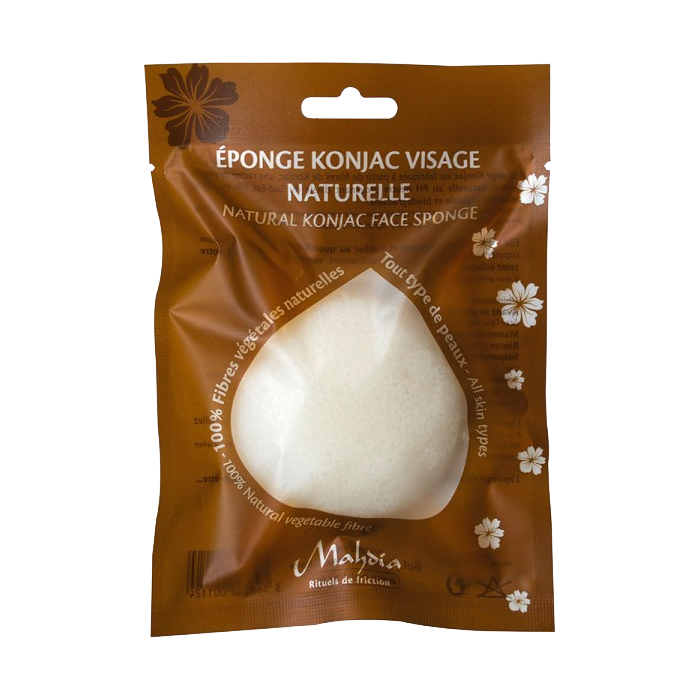 BELIFLORE KONJAC FACE SPONGE WITH WHITE CLAY 30G