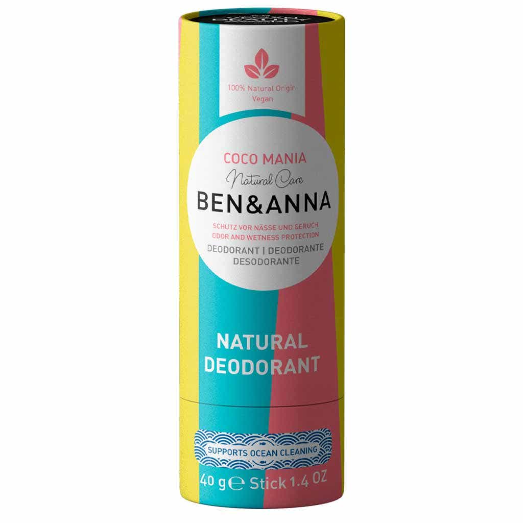 BEN ANNA COCO MANIA NATURAL DEODORANT STICK 40G