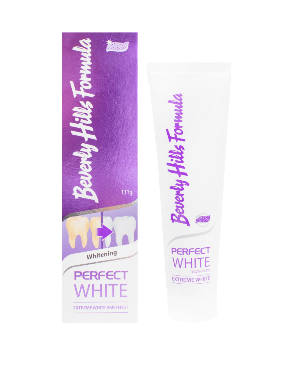 BEVERLY HILLS FORMULA PERFECT WHITE EXTREME WHITE WHITENING TOOTHPASTE 100ML