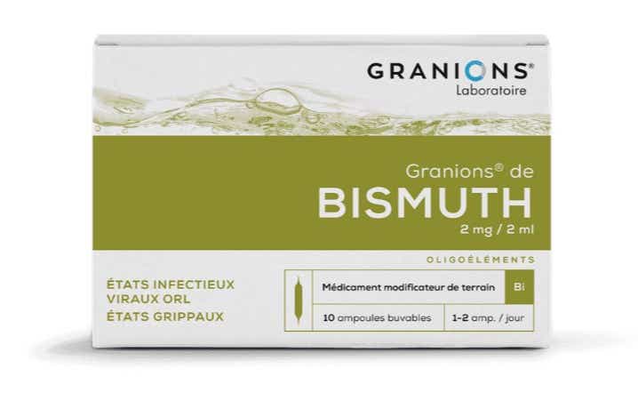 BI BISMUTH AMPOULE OF 2ML 10 UNITS