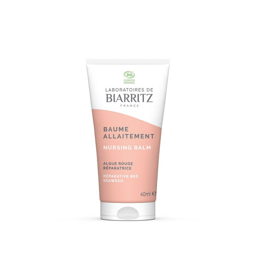 BIARRITZ BREASTFEEDING BALM WITH ORGANIC REPAIR RED ALGAE SENSITIZED NIPPLE 40ML