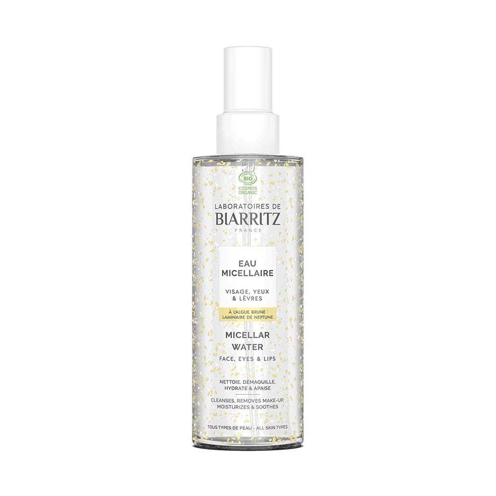 BIARRITZ ORGANIC MICELLAR WATER FOR FACE EYE AND LIPS ALL SKIN TYPES 200ML