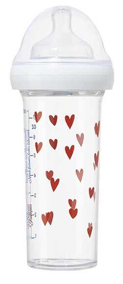 BABY BOTTLE HEARTS 210ML