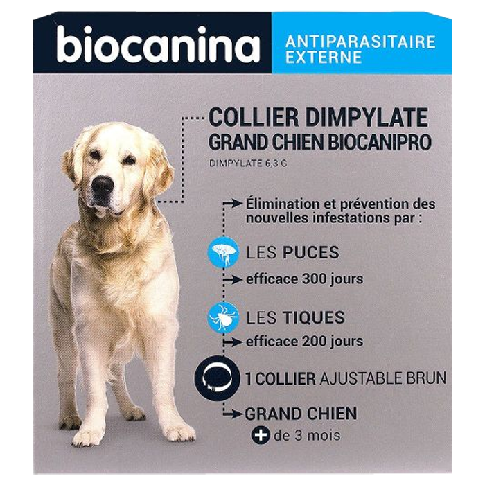 BIOCANINA BIOCANIPRO ANTI-PARASITIC COLLAR LARGE DOG 1 BOX