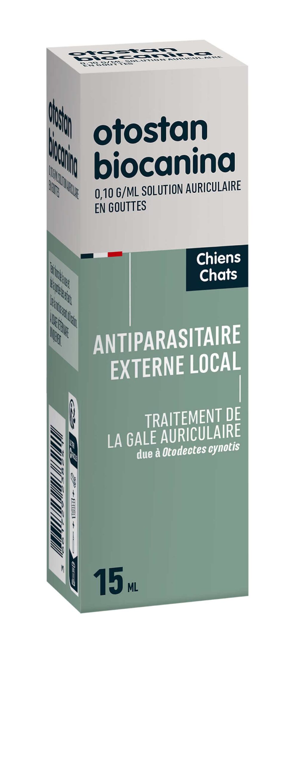 BIOCANINA OTOSTAN EAR TREATMENT 15ML