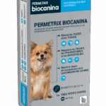 BIOCANINA PERMETRIX FLEA TICK TREATMENT VERY SMALL DOGS 3 PIPETTES OF 0 4ML