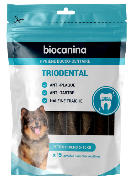 BIOCANINA TRIODENTAL SMALL DOGS FROM 5 TO 10KGS 15 SHELVES TO CHEW