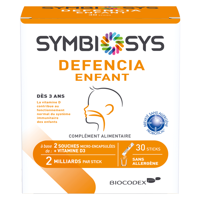BIOCODEX SYMBIOSYS DEFENCIA CHILD 30 STICKS