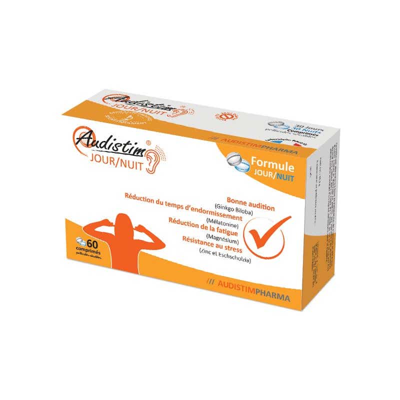 BIOCYTE AUDISTIM 60 CAPSULES DAY NIGHT