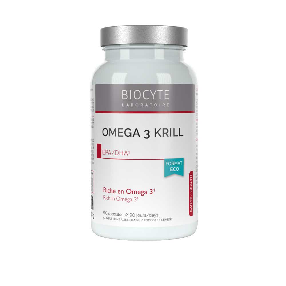 BIOCYTE LONGEVITY OMEGA 3 KRILL 90 CAPSULES