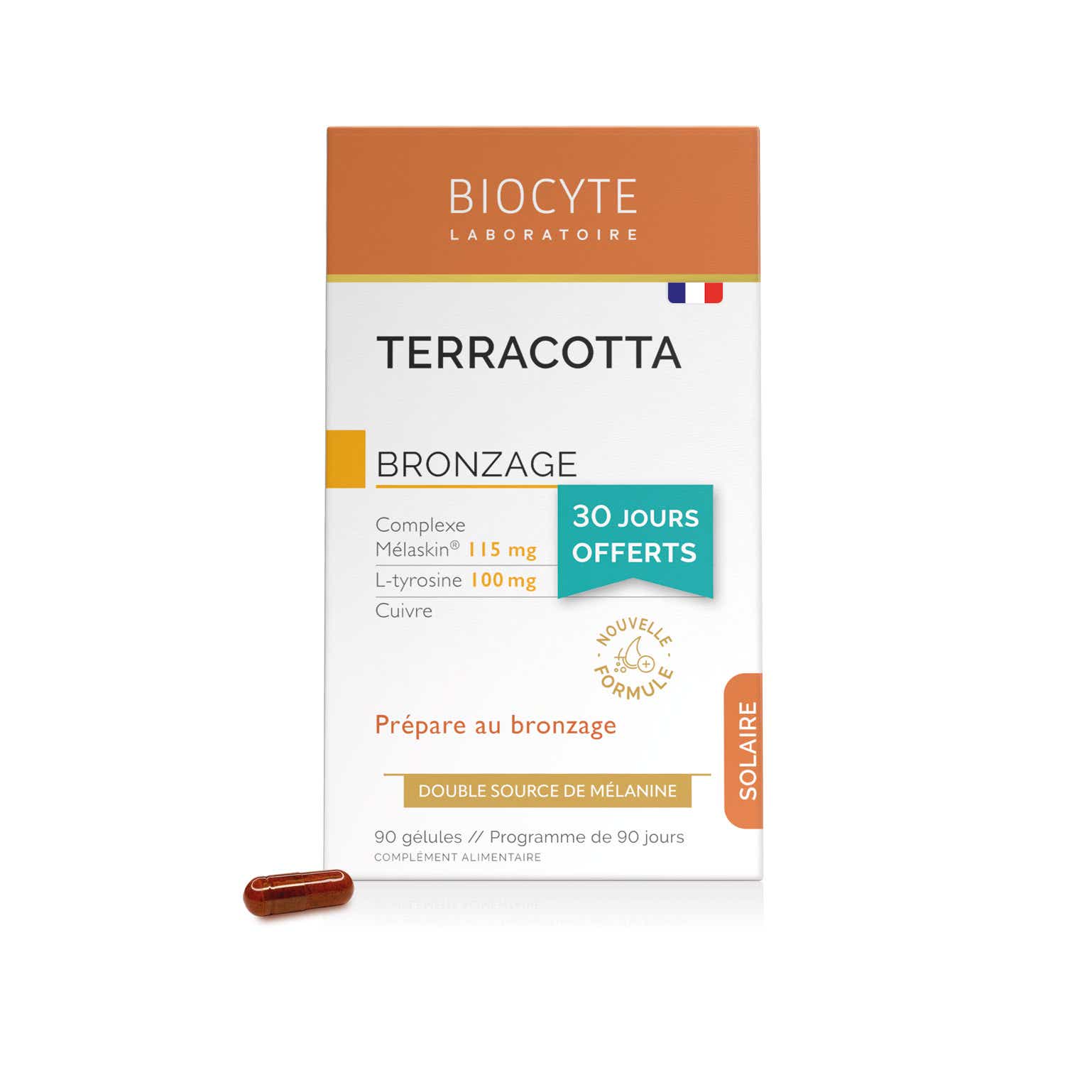 BIOCYTE PACK TERRACOTTA SOLAR COCKTAIL 3X30 TABLETS