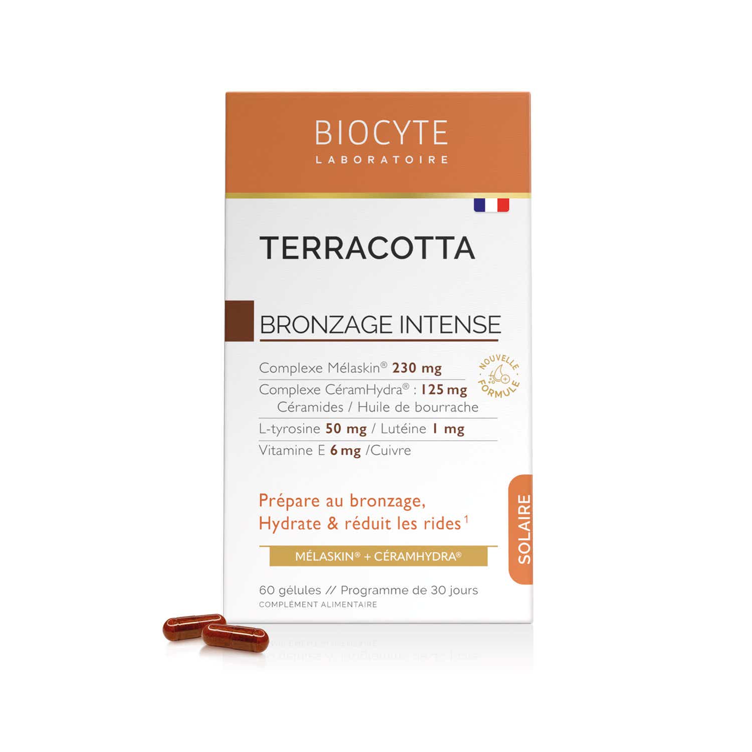 BIOCYTE SOLAR TERRACOTTA SOLAR INTENSE 30 CAPSULES