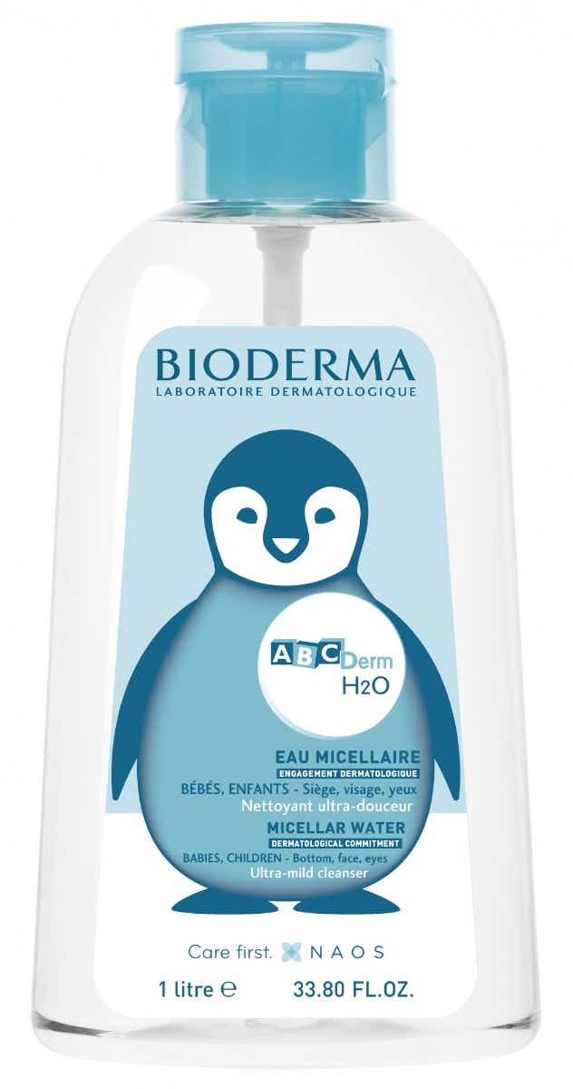 BIODERMA ABCDERM NO-RINSE H2O MICELLAR SOLUTION 1L