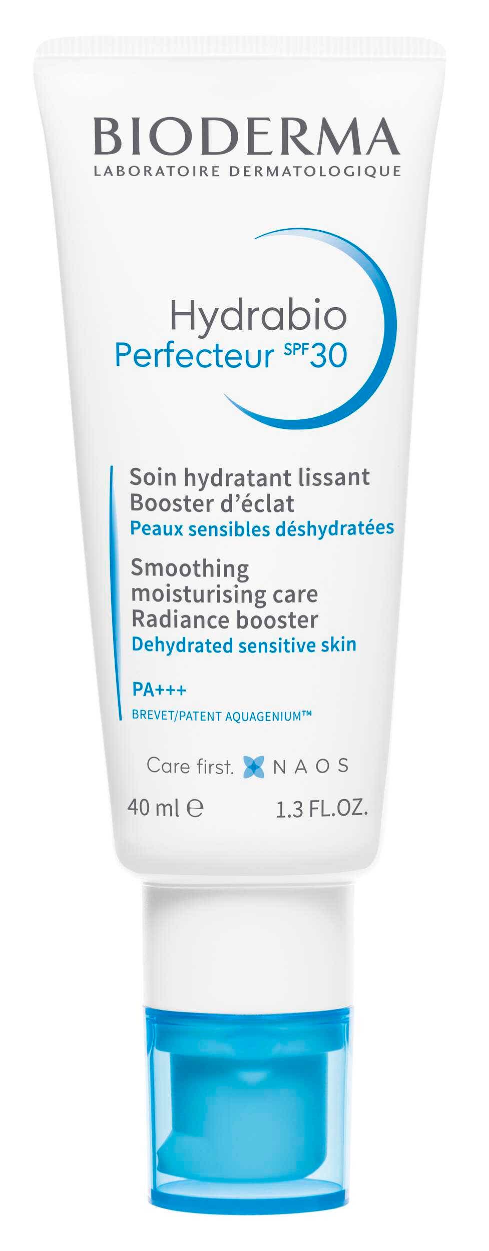 BIODERMA HYDRABIO PERFECTOR SPF30 SMOOTHING MOISTURIZING CARE RADIANCE BOOSTER 40ML