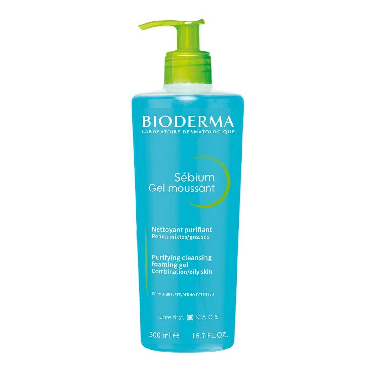 BIODERMA SEBIUM FOAMING CLEANSING AND PURIFYING GEL 500ML