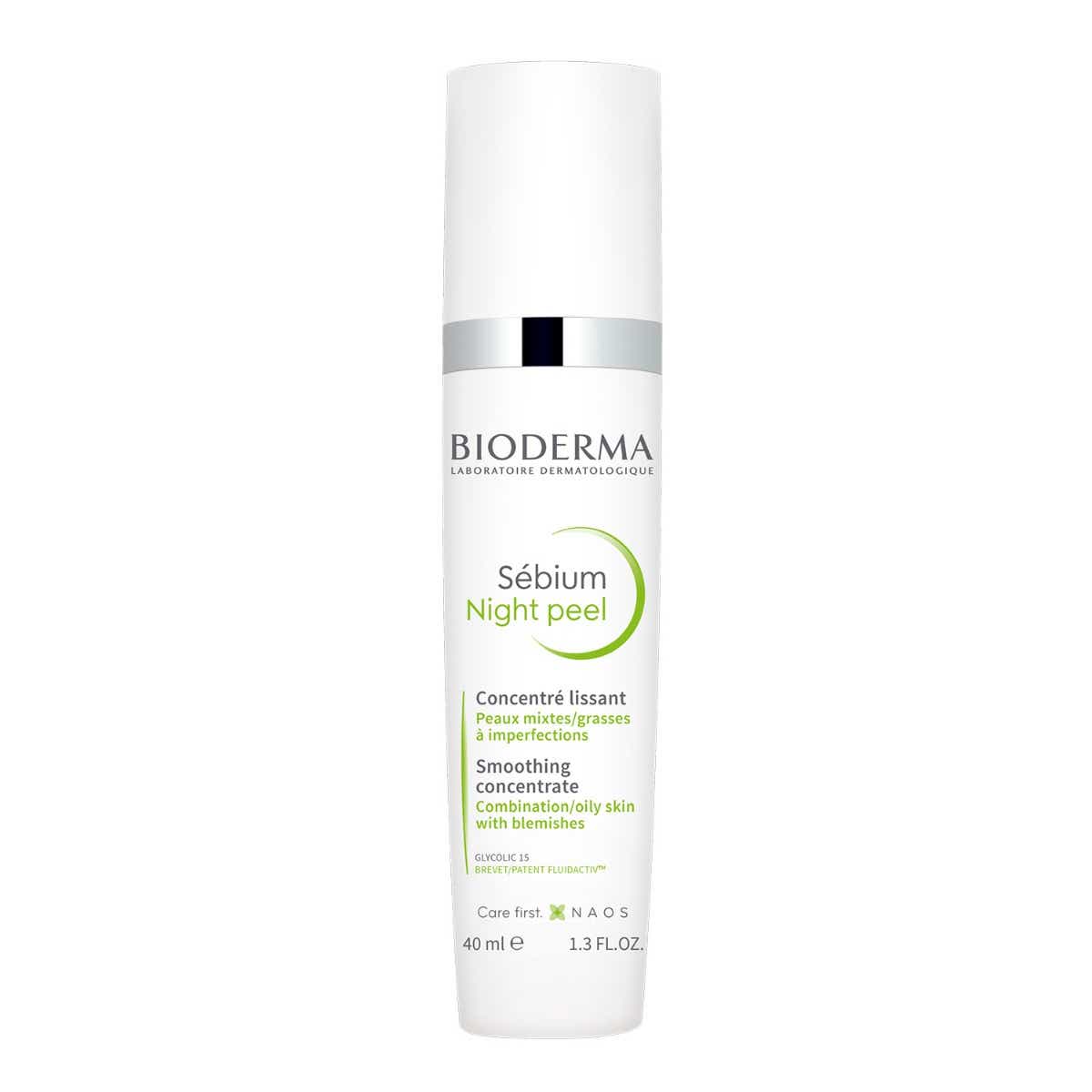 BIODERMA SEBIUM NIGHT PEEL SMOOTHING CONCENTRATE 40ML