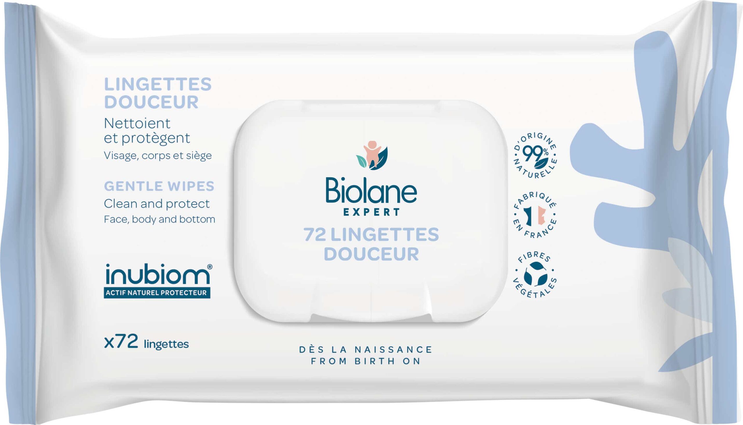 BIOLANE EXPERT GENTLE WIPES 72 WIPES