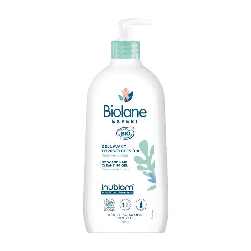 BIOLANE ORGANIC BODY AND HAIR WASHING GEL 500ML