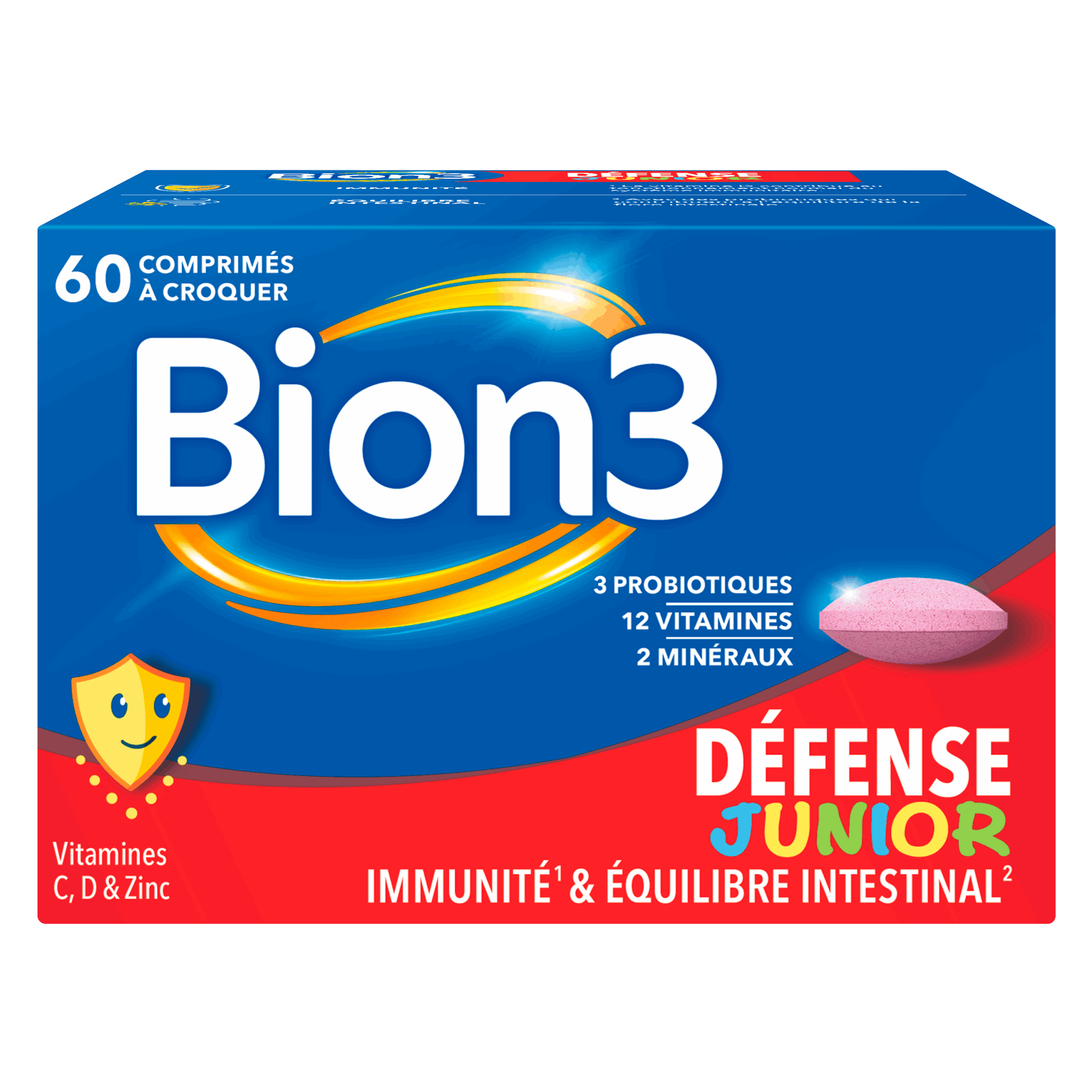BION BION 3 JUNIORS 60 TABLETS