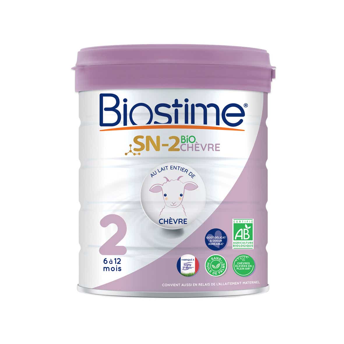 BIOSTIME WHOLE 2ND AGE GOAT MILK ORGANIC 800G