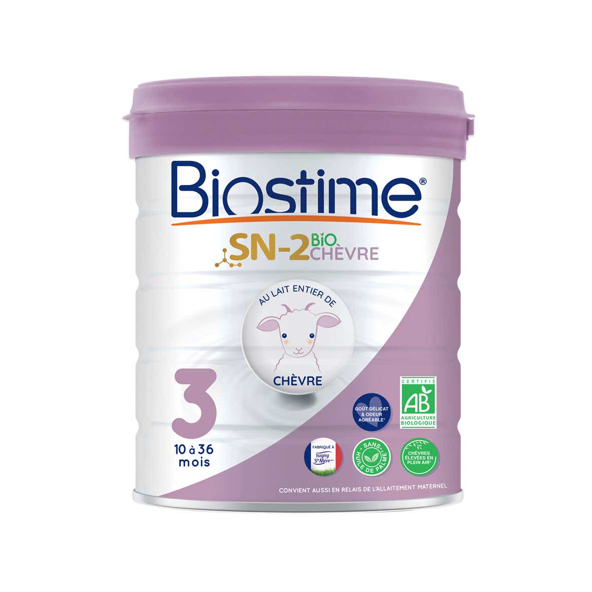 BIOSTIME WHOLE 3RD AGE ORGANIC GOAT MILK 800G