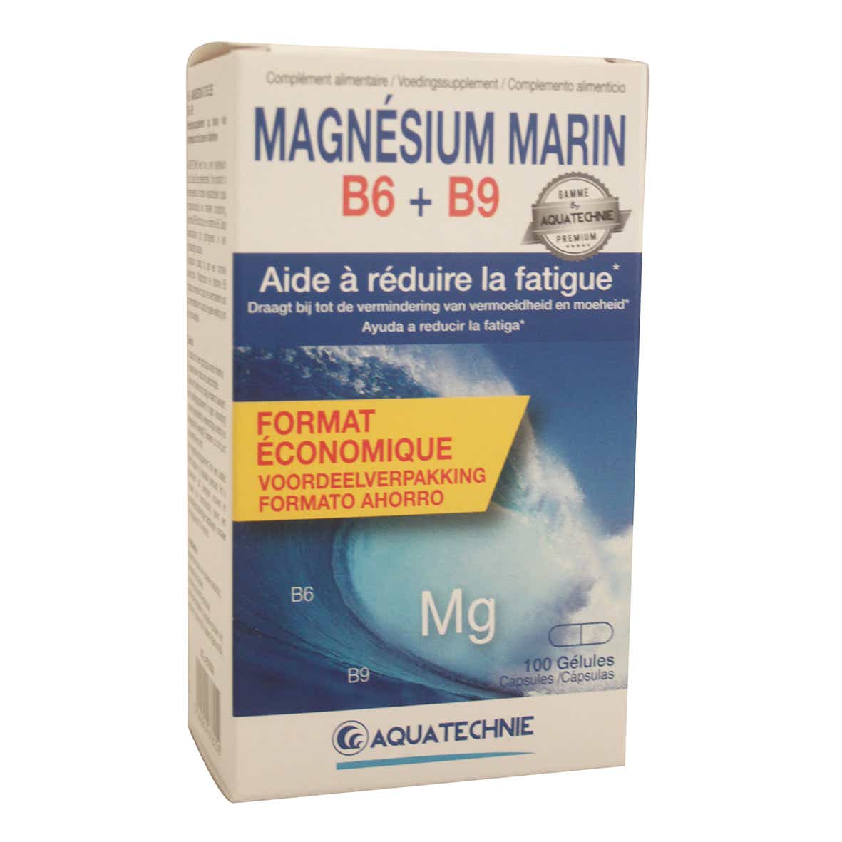 BIOTECHNIE MARINE MAGNESIUM B6 B9 100 CAPSULES