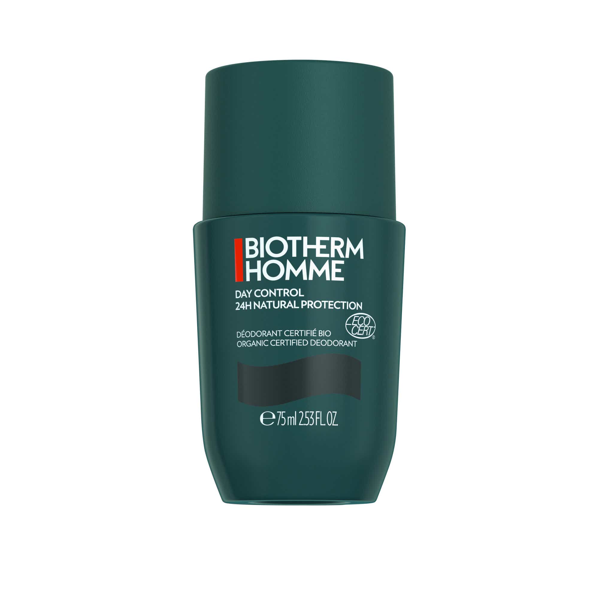 BIOTHERM HOMME DAY CONTROL DEODORANT 24H NATURAL PROTECTION ROLL ON ORGANIC 75 ML