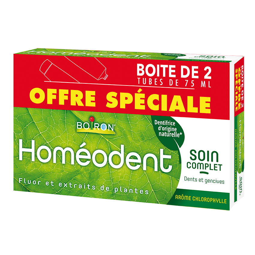 BOIRON HOMEODENT COMPLETE TEETH AND GUMS CARE 2X75ML