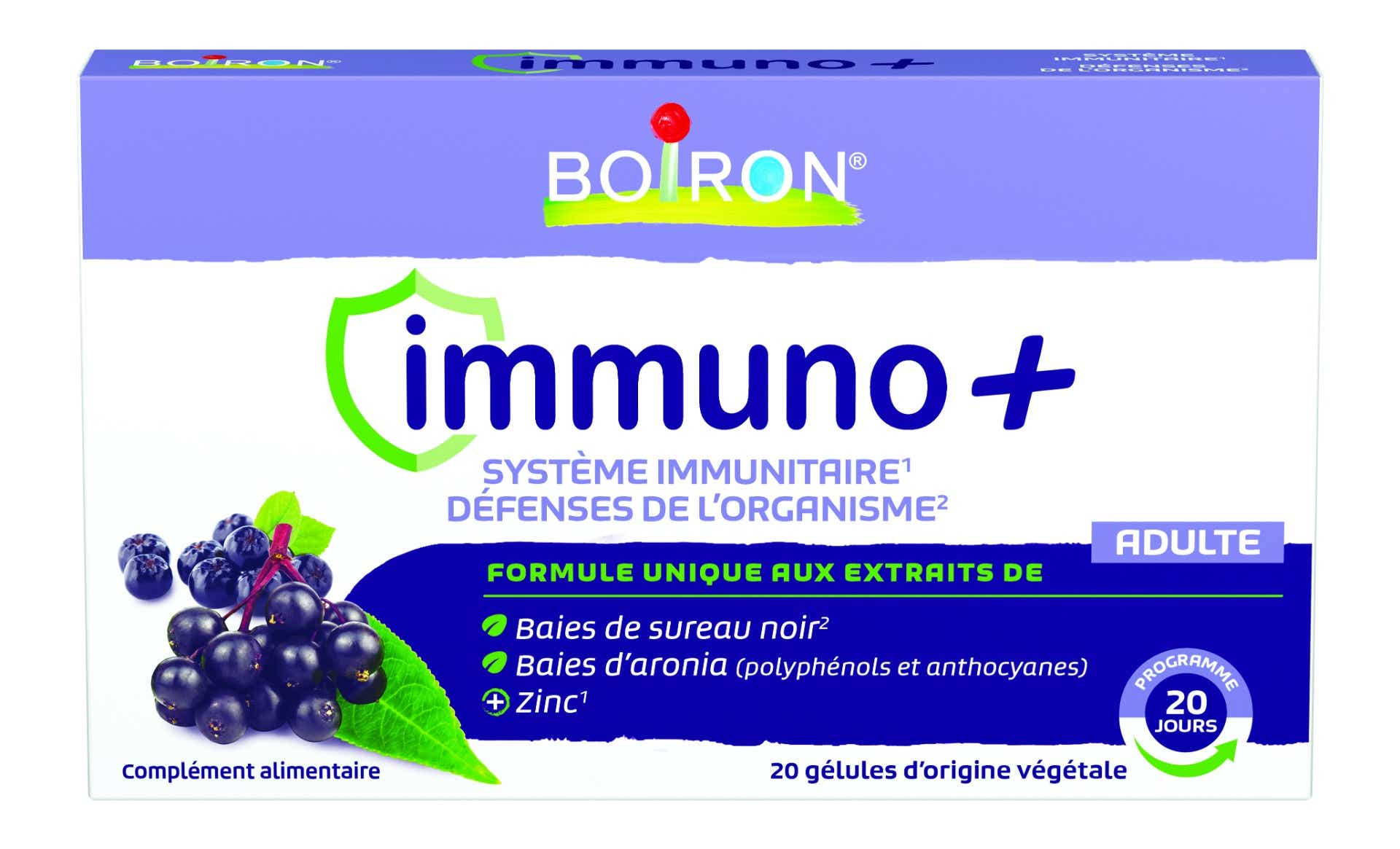 BOIRON IMMUNITE IMMUNO 20 CAPSULES