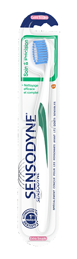 MEDIUM TOOTHBRUSH PRECISION CARE FOR SENSITIVE TEETH