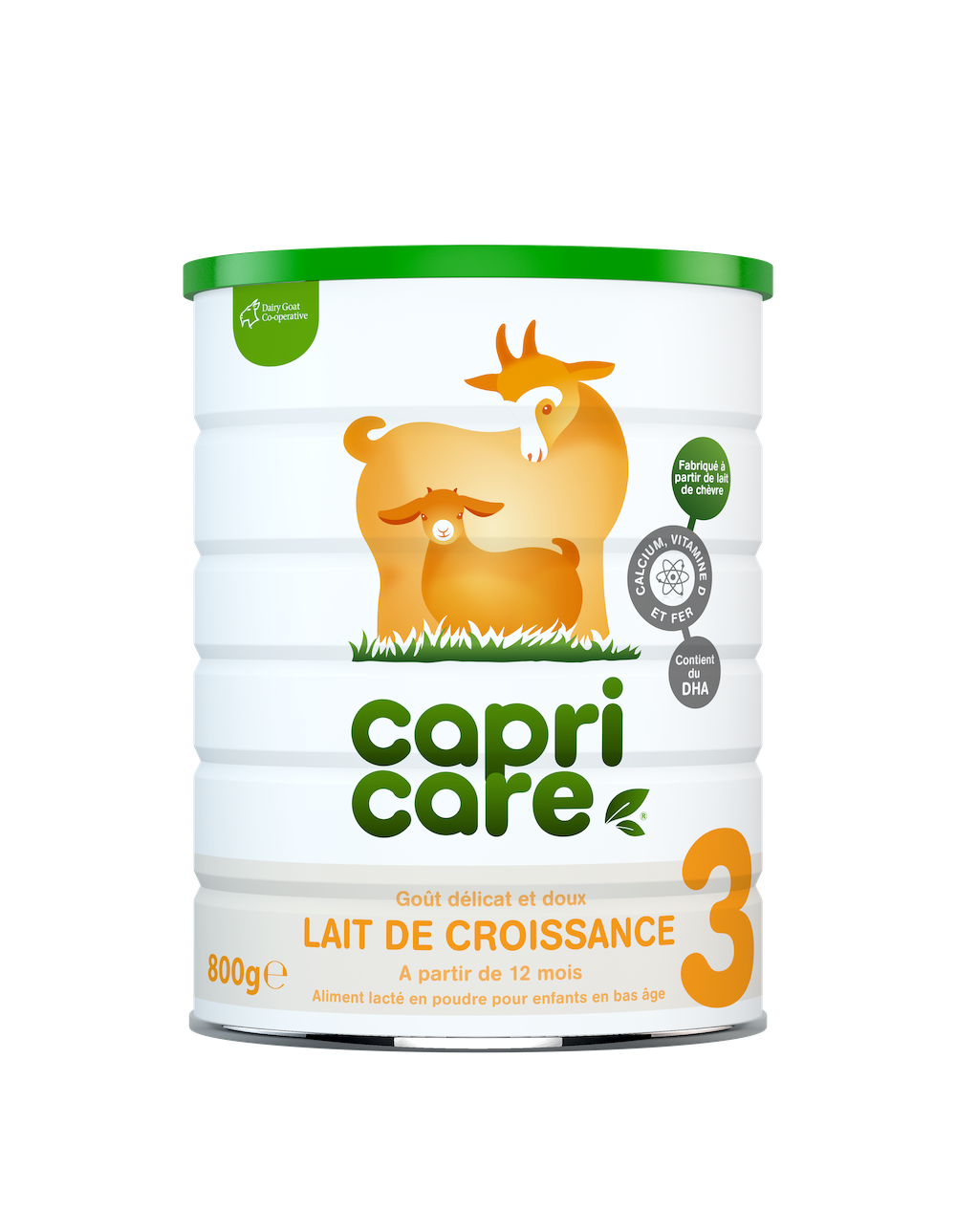 CAPRICARE MILK 3RD AGE 12 MONTHS AND MORE GOAT’S MILK 800G