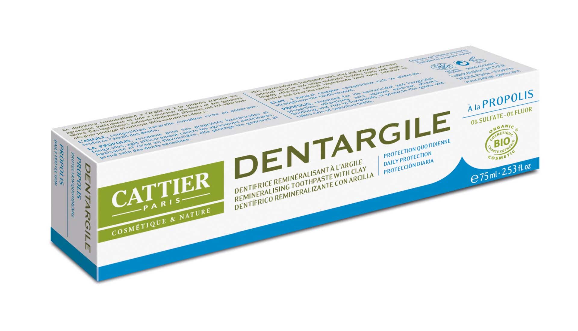 CATTIER DENTARGIL WITH PROPOLIS 75ML