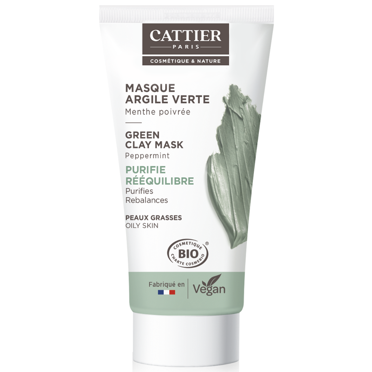 CATTIER ORGANIC GREEN CLAY MASK 30ML