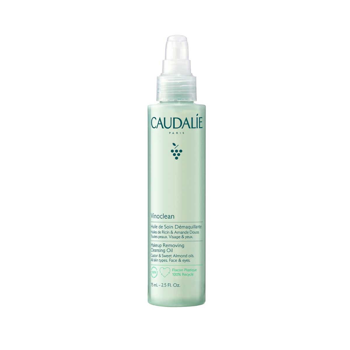 CAUDALIE VINOCLEAN FACE AND EYE MAKE-UP REMOVER CARE OIL ALL SKIN TYPES 75ML