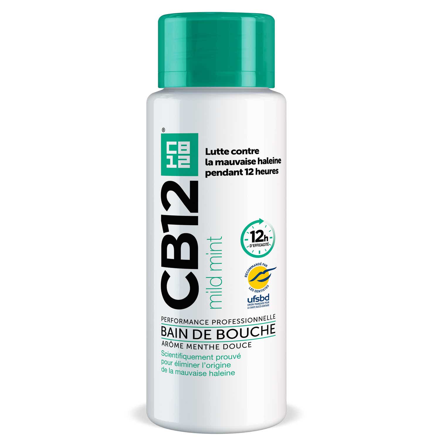 CB12 MILD LIGHT MINT MOUTHWASH 250ML