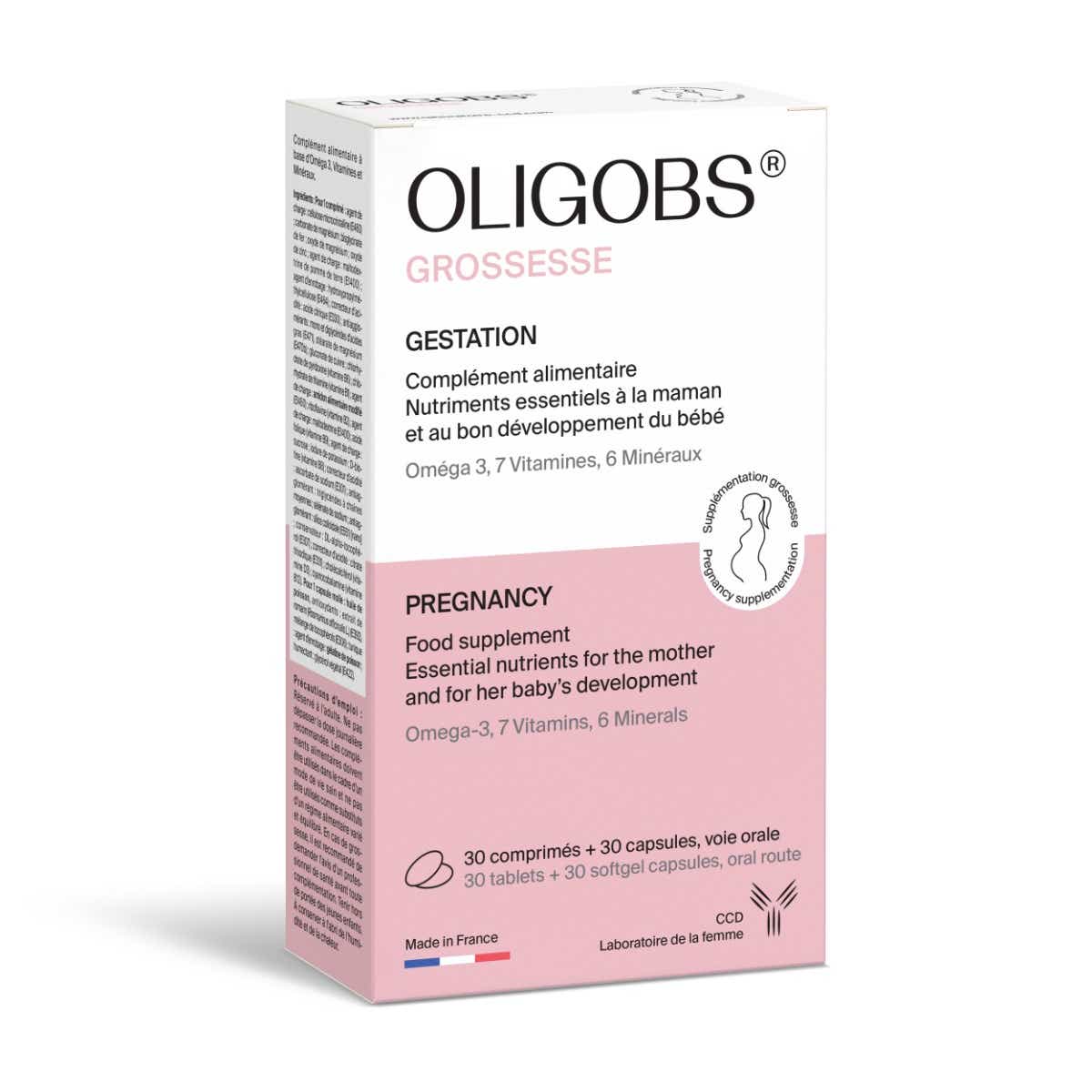 CCD OLIGOBS PREGNANCY 30 TABLETS 30 CAPSULES