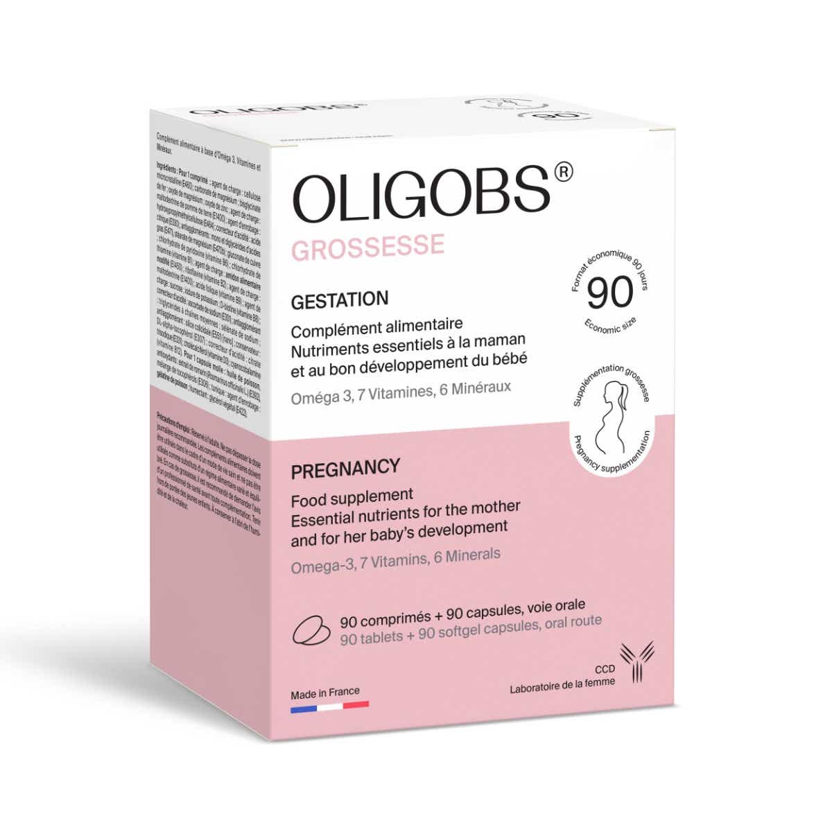 CCD OLIGOBS PREGNANCY 90 TABLETS 90 CAPSULES