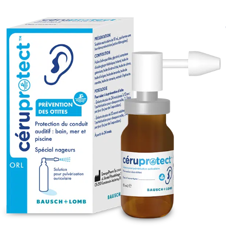 CERUPROTECT PREVENTION OF EAR EAR SOLUTION SPECIAL FOR SWIMMERS 10ML