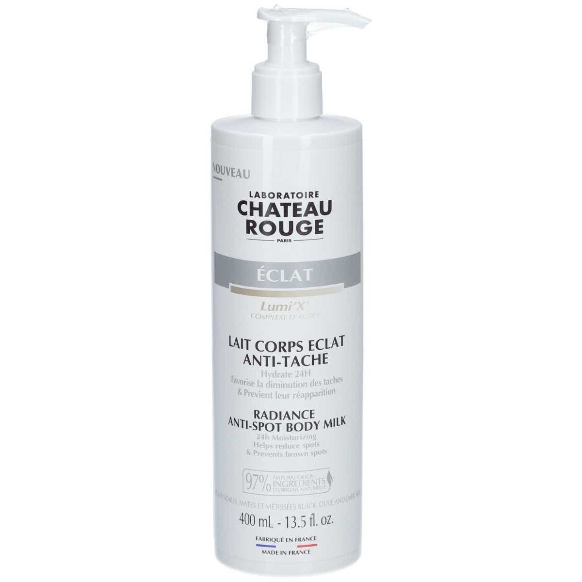 CHATEAU ROUGE ANTI-DARK RADIANCE BODY MILK FOR MATT BLACK AND MIXED SKIN 400ML