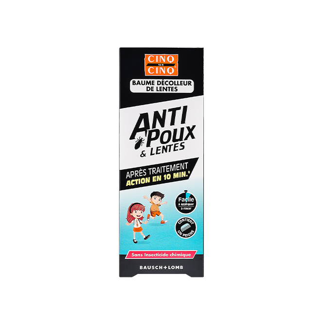 CINQ SUR CINQ ANTI LICE AND NIT REMOVER BALM 60ML COMB