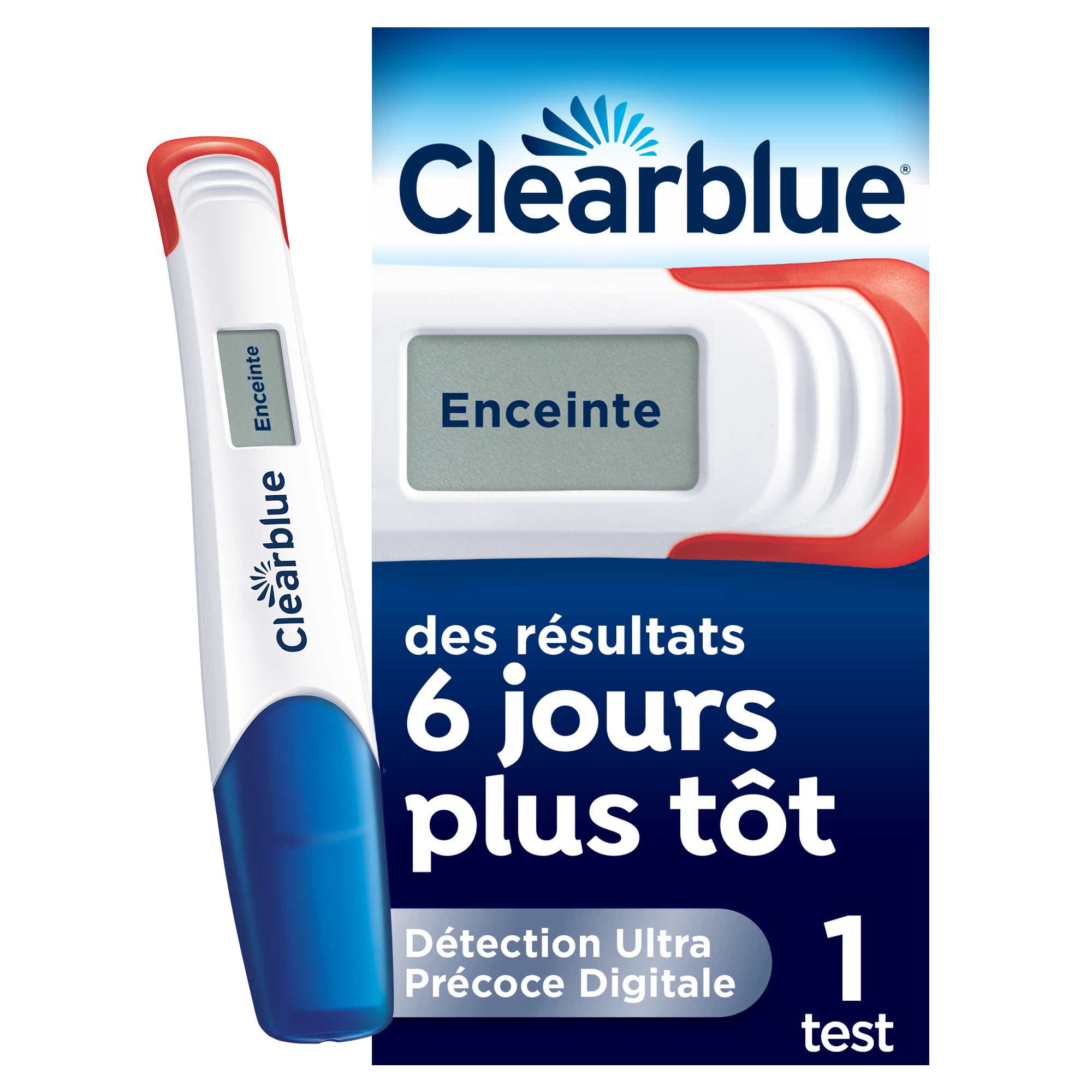 CLEARBLUE ULTRA EARLY DIGITAL PREGNANCY TEST 1 TEST