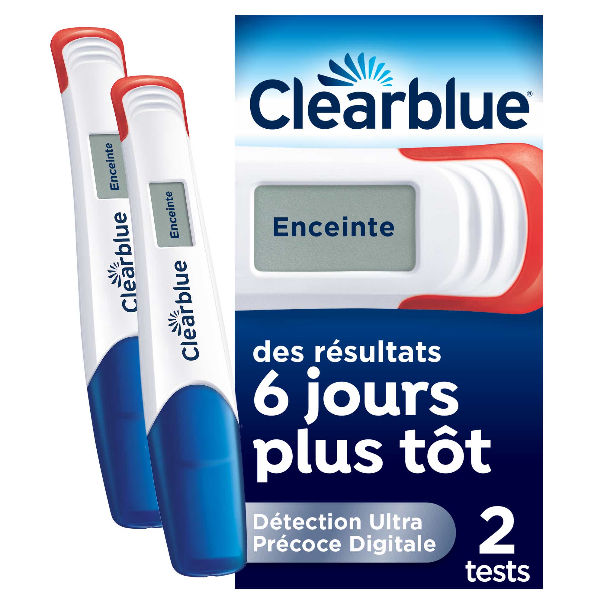 CLEARBLUE ULTRA EARLY DIGITAL PREGNANCY TEST 2UNITS